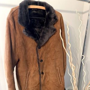 Overland Suade-Sheepskin Coat